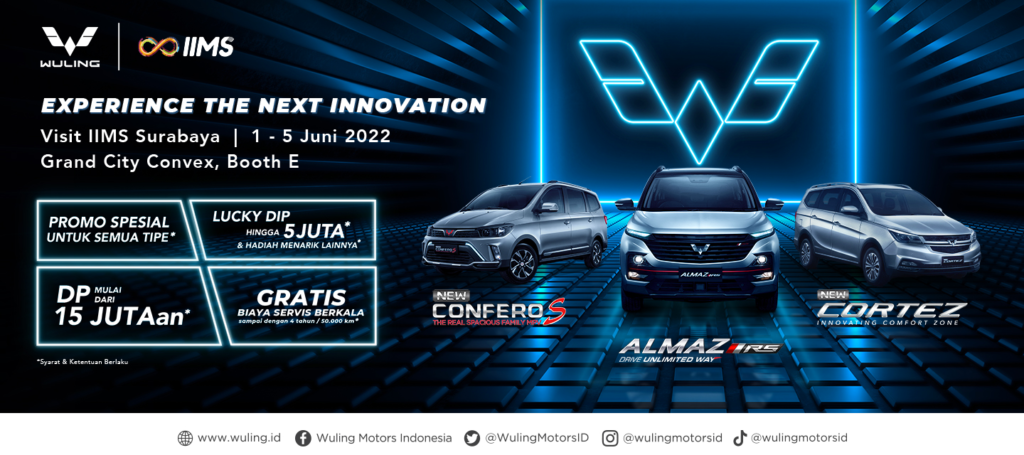 Wuling Siap Meramaikan IIMS Surabaya 2022 Wuling Siap Meramaikan IIMS Surabaya 2022